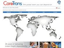 Tablet Screenshot of carotrans.com